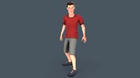 Tall Young Boy