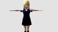 【Anime Character】Shinoa (Unity 3D)