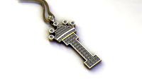 Alphabets letter I pendant