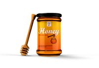 Honey jar and dipper