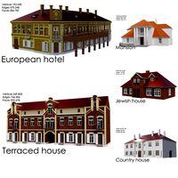 Set of buildings of the 19th-20th century