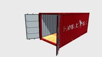 20ft Shipping Container Hamburg Sud