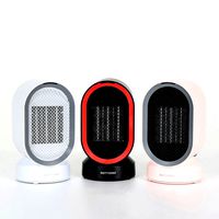 Rotating mini hot air fan