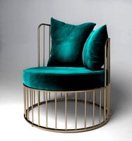 Loft-style reception armchair