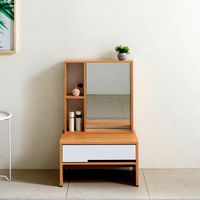 On a spring day a sitting vanity table