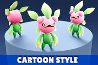 Cartoon Characters - Medium Pinky Warrior