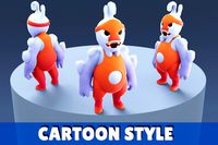 Cartoon Characters - Big Wrestler Warrior