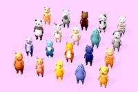 Cute Humanoid Animals