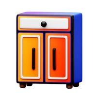 Cupboard cabinet for living room