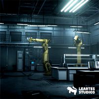 Sci-Fi Laboratory Environment