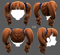 Base Hair for girl V27