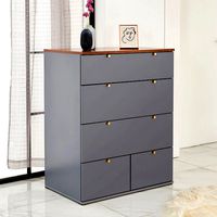 Alex 800 4-tier wide chest of drawers