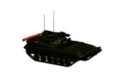 【War Thunder】BMP-2M GREEN 3D MODEL
