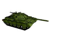【War Thunder】ZTZ-59D GREEN 3D MODEL