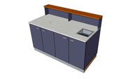 Mueble cafetero YPF