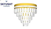 Plafon Harmony SKY-3100 - Dourado Skylight