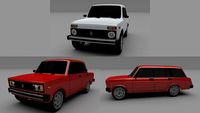 Lada Pack 3D Model