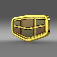 Emgrand Logo 3D Model