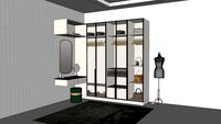 dress room design by tablo