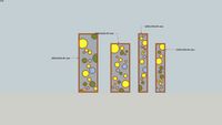 Decorative Circle Bubble Fixed Windows