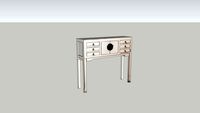 adeline white sidetable PTMD