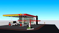 Posto de Combustivel, auto posto