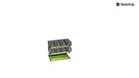 Kanban Regal Box 400x300 Storage M 1:10