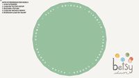 Betsy Decor - Playmat Verde Escuro