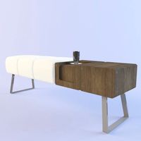 Sofa PATMOS fabric RIVA 1920 3D Model