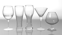 Glass Pack Collection 01 3D Model