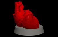 Heart with stand
