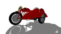 1949 MOTO GUZZI ALBATROS & SIDECAR