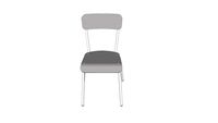 CHAISE COLETTE GRIS PERLE À PARTIR DE 6 ANS