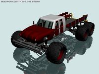 Ground transport 3D Model