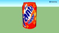 Fanta Orange can