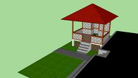 Musholla model Gazebo