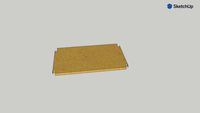 Lundia shelf 500x300mm