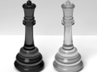 Chess Queens 3D Model