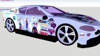 MLP Equestria Girls Sugarcoat Car