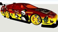DreamWorks Kung Fu Panda Car