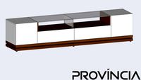 Rack Rennes Off White com Led Para Tv's Até 60'