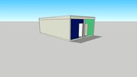 12m x 2bays modular Changing Rooms