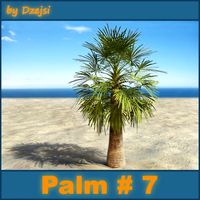 Palm 7 3D Model