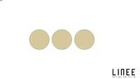Conjunto de ganchos de parede dots em ferro