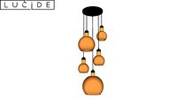 Lucide JULIUS - Pendant light - 5xE27 - Opal