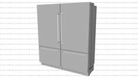 REFRIGERADOR INOX LADO A LADO