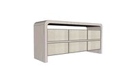 Rica Grasscloth 6-Drawer Dresser by Leanne Ford
