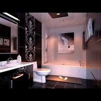 Photorealistic Bathroom 0002 3D Model