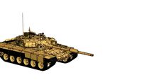 【War Thunder】T-90A SANDY 3D MODEL