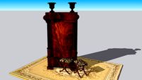 Biedermeier Wardrobe in Flame Mahogany, circa 1820